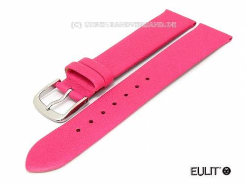 Uhrenarmband -Lorica- 18mm pink fein genarbt von EULIT (Schlie�enansto� 16 mm) - Bild vergr��ern 