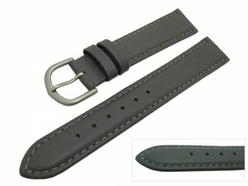Uhrenarmband 16mm grau von Herzog -Titan- (Schlie�enansto� 14 mm) - Bild vergr��ern 