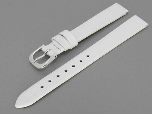 Uhrenarmband 10mm wei� flach glatt von Eichm�ller - Bild vergr��ern 