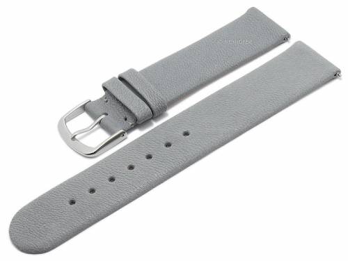 Meyhofer EASY-CLICK Uhrenarmband -Zermatt- 16mm hellgrau Ziegen-Leder genarbt (Schlie�enansto� 16 mm) - Bild vergr��ern 