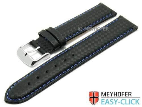 Uhrenarmband Basel Dornschließe - Leder, Extra Stark
