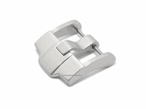 Breitdornschliee (ScBD-129) 20mm Edelstahl gebrstet passend fr AUDEMARS PIGUET etc. - Bild vergrern 