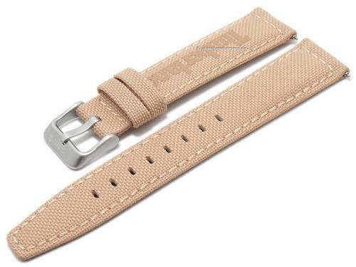 Uhrenarmband TIMBERLAND 20mm rosa Canvas mit Schnellwechsel-Federstegen & Adapter f�r Apple 38/40 mm - Bild vergr��ern 