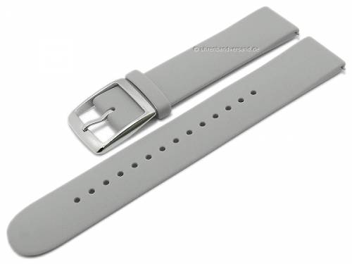 Uhrenarmband 18mm grau Silikon mit EASY-CLICK Stegen von WITHINGS (Schlie�enansto� 18 mm) - Bild vergr��ern 