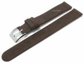 Meyhofer EASY-CLICK Uhrenarmband Tavira 12mm dunkelbraun echt Kork VEGAN matt (Schließenanstoß 12 mm)