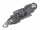 Schlüssel-Manager/Key-Organizer Seewerk Metall silberfarben Antik-Look 3D-Optik von SCHLÜSSELWERK