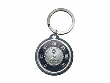 Retro-Schl&uuml;sselanh&auml;nger/Taschenanh&auml;nger Volkswagen T1 Tachometer 1954 blau/schwarz/wei&szlig; von Nostalgic-Art