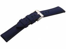 Hybrid-Uhrenband Max Endurance Sport 20mm dunkelblau CORDURA/Silikon mit EASY-CLICK v. STAILER (Schließenanstoß 18 mm)