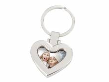 Foto-Schl&uuml;sselanh&auml;nger Herz Metall silberfarben von Eichm&uuml;ller