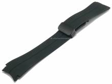 Uhrenarmband 20mm schwarz Silikon EASY-CLICK passend für SAMSUNG Galaxy Watch (Schließenanstoß 20 mm)