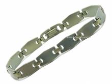 Schmuck-Armband Titan Gliederband dunkelgelb von Vollmer - Bandl&auml;nge ca. 19cm