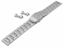 SPECIAL: Uhrenband 22mm Edelstahl massiv Wechselansto&szlig; rund & gerade Schnellk&uuml;rz-Funktion (EASY-CLICK optional) von BEAR