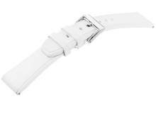 Uhrenarmband Rubber FKM 22mm wei&szlig; Kautschuk mit EASY-CLICK von STAILER (Schlie&szlig;enansto&szlig; 20 mm)