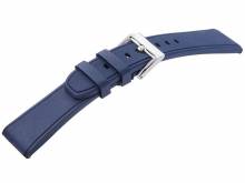 Uhrenarmband Rubber FKM 22mm dunkelblau Kautschuk mit EASY-CLICK von STAILER (Schlie&szlig;enansto&szlig; 20 mm)