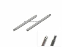 Spezial-Schraubstege Edelstahl silberfarben passend für Panerai 22mm (1 Paar)