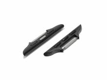 1 Paar Uhrenarmband-Adapter 38/40/41mm passend für APPLE-Watches schwarz für Uhrband-Stegbreite 14 mm