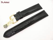 Uhrenarmband 18mm schwarz Di-Modell Teju Chrono (Schlie&szlig;enansto&szlig; 18 mm)