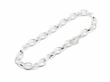 Schmuck-Armband Kette echt Silber 925 von Eichm&uuml;ller - Bandl&auml;nge ca. 18cm