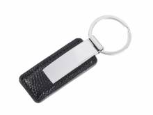 Schl&uuml;sselanh&auml;nger Lizard Leder/Metall schwarz von Eichm&uuml;ller