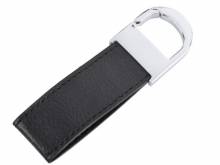 Schl&uuml;sselanh&auml;nger Big Leder/Metall schwarz von Eichm&uuml;ller