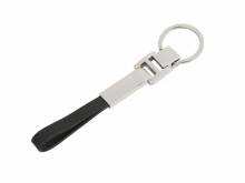 Schl&uuml;sselanh&auml;nger Decent Leder/Metall schwarz von Eichm&uuml;ller