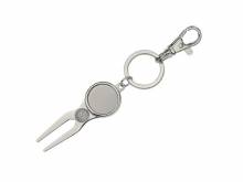 Schl&uuml;sselanh&auml;nger / Golfbaganh&auml;nger mit integrierter Pitchgabel