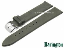 Uhrenarmband Cordero 16mm dunkelgrau Lammnappa-Leder leicht genarbt von BARINGTON (Schlie&szlig;enansto&szlig; 14 mm)