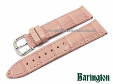 Uhrenarmband XS 20mm rosa Louisiana-Kroko-Pr&auml;gung von BARINGTON (Schlie&szlig;enansto&szlig; 18 mm)