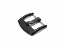 Breitdornschließe (HeBD-2018) 18mm Edelstahl schwarz poliert