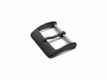 Dornschließe Standard (HeDS-2005) 20mm Edelstahl schwarz matt