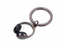 Schl&uuml;sselanh&auml;nger/Taschenanh&auml;nger aus Metall Headphone schwarz