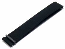 Uhrband (4140-90) Vocem 22mm schwarz Nylon Klettversvchlu&szlig; vegan EASY-CLICK f&uuml;r Smartwatches & mehr von HIRSCH