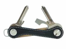 KEYKEEPA Schl&uuml;sselorganizer Leder schwarz - Made in Germany