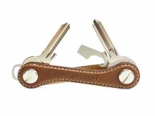 KEYKEEPA Schlüsselorganizer Leder mocca - Made in Germany