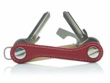 KEYKEEPA Schl&uuml;sselorganizer Leder rot (Race Red) - Made in Germany