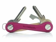 KEYKEEPA Schlüsselorganizer Leder lila (Nubuk Purple) - Made in Germany