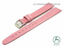 Uhrenarmband 12mm rosa Lackleder glatt von KUKI (Schlie&szlig;enansto&szlig; 10 mm)