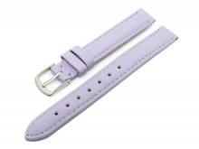 Uhrenarmband Classic Standard 12mm flieder glatte Oberfl&auml;che (Schlie&szlig;enansto&szlig; 12 mm)