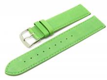 Uhrenarmband Classic Standard XL 20mm lindgr&uuml;n glatte Oberfl&auml;che (Schlie&szlig;enansto&szlig; 20 mm)