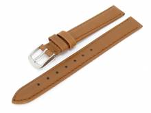 Uhrenarmband Classic Standard XL 12mm braun glatte Oberfl&auml;che (Schlie&szlig;enansto&szlig; 12 mm)