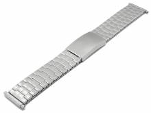 Uhrenarmband Mo-MB669 18-22mm Edelstahl Zugband leilweise poliert Teleskopansto&szlig; von MABRO Steel