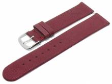 Meyhofer EASY-CLICK Uhrenarmband Zermatt 22mm bordeaux Ziegen-Leder genarbt (Schlie&szlig;enansto&szlig; 22 mm)