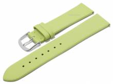 Meyhofer EASY-CLICK Uhrenarmband Natal 20mm hellgr&uuml;n Leder glatt ohne Naht (Schlie&szlig;enansto&szlig; 18 mm)