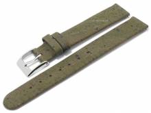 Meyhofer EASY-CLICK Uhrenarmband Tavira 12mm olivgr&uuml;n echt Kork VEGAN matt (Schlie&szlig;enansto&szlig; 12 mm)