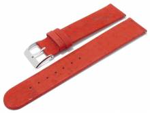 Meyhofer EASY-CLICK Uhrenarmband Tavira 16mm rot echt Kork VEGAN matt (Schließenanstoß 16 mm)