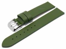 Meyhofer EASY-CLICK Uhrenarmband Wilburton 16mm grün aus Kaktus-Fasern VEGAN seidenmatt (Schließenanstoß 16 mm)