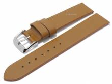 Meyhofer EASY-CLICK Uhrenarmband Wilburton 16mm hellbraun aus Kaktus-Fasern VEGAN seidenmatt (Schließenanstoß 16 mm)