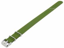 Uhrenarmband Durango 20mm militarygr&uuml;n Silikon Durchzugsband im NATO-Style von MEYHOFER