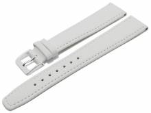 Uhrband XL Passau 17mm wei&szlig; Leder HANDMADE in GERMANY von Meyhofer optional mit Easy-Click (Schlie&szlig;e 16 mm)