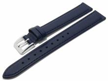 Uhrenband Willingen 15mm dunkelblau Leder HANDMADE in GERMANY von Meyhofer optional mit Easy-Click (Schlie&szlig;e 14 mm)